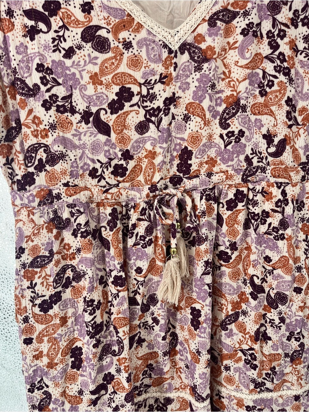 Idyllwind Fueled by Miranda Lambert Floral Paisley Dress Size M Boho Preppy - Picture 8 of 13